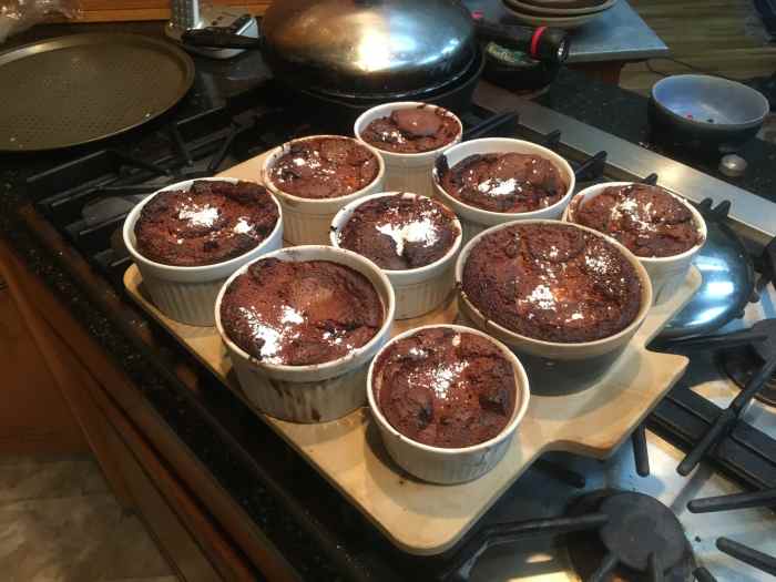 Chocolate, Orange, and Coffee Soufflé