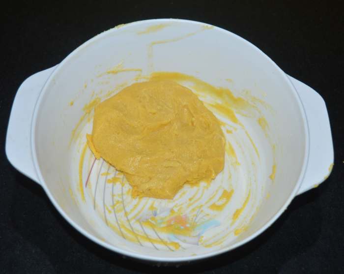 Adding water little by little, make a smooth dough. No need to rest the dough.