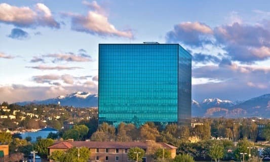 This is the LA County Department of Public Works building in Alhambra, CA, just south of Pasadena. The Flood Control District falls under LADPW but acts independently.