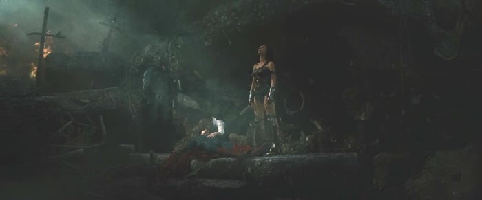 And now Batman and Superman are the bestest of friends... Oh wait, Supes is already dead. So much for that, guess we'll bring him back in the next movie.