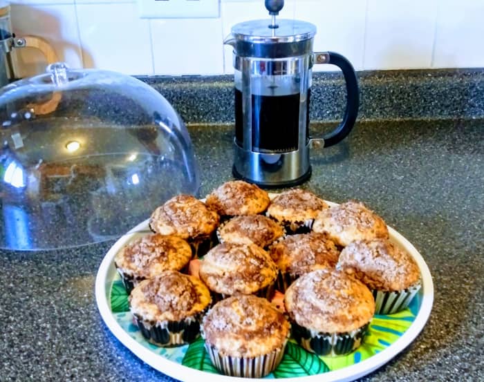 Healthy infused muffins start my day off right. This batch contains about 10mg of CBD in each muffin.