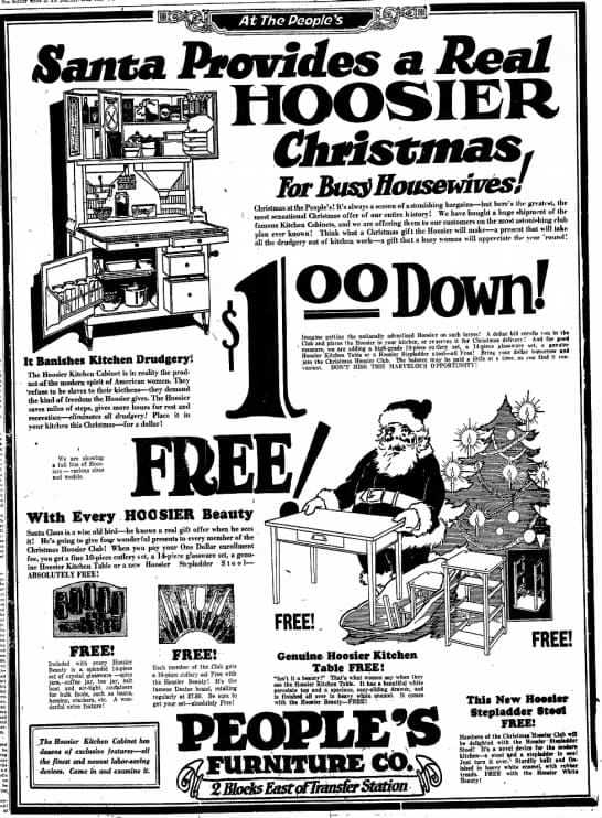 A homemaker in 1924 would be thrilled to get this for Christmas.