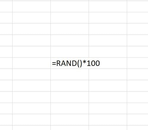 The RAND function returns a random number that is less than 1 and greater than or equal to zero.
