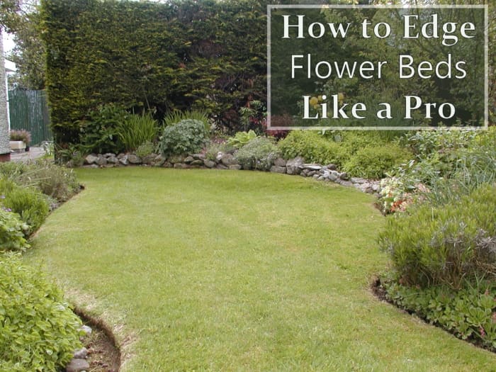 How to Edge a Flower Bed and Produce Clean Curves - Dengarden - Home