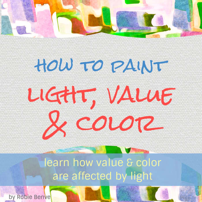 The appearance of a painting is influenced by the effect of light and atmosphere, the arrangement of darks and lights, and the harmony and balance of color. Light influences all of these factors.