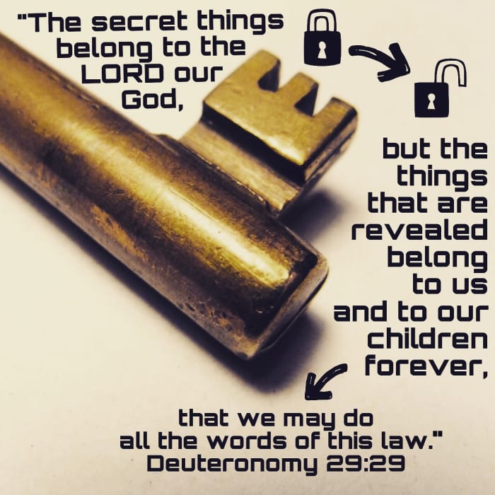 Song Secret Things Belong To God LetterPile Song Secret Things Belong To God LetterPile
