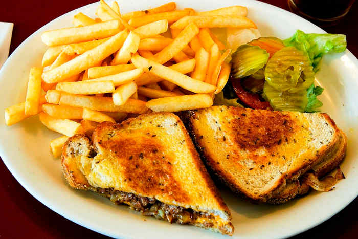 The perfect patty melt