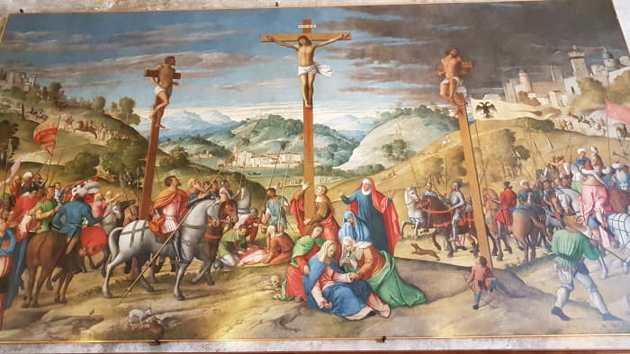 Depiction of the cross