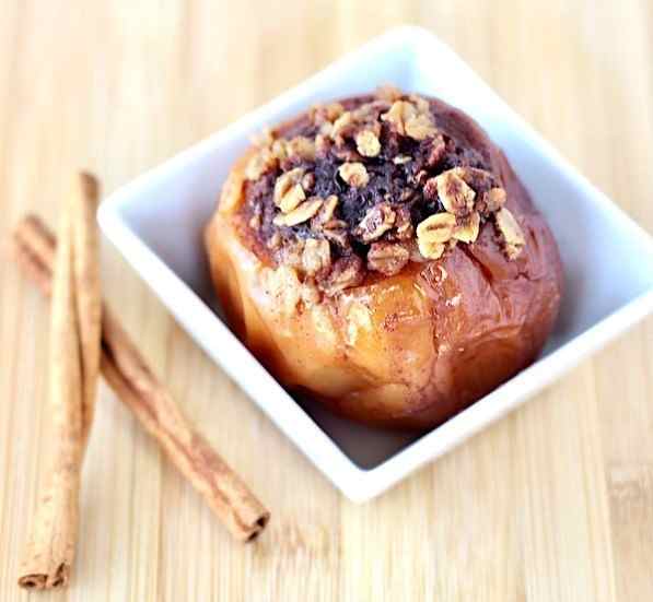 Crockpot baked apples