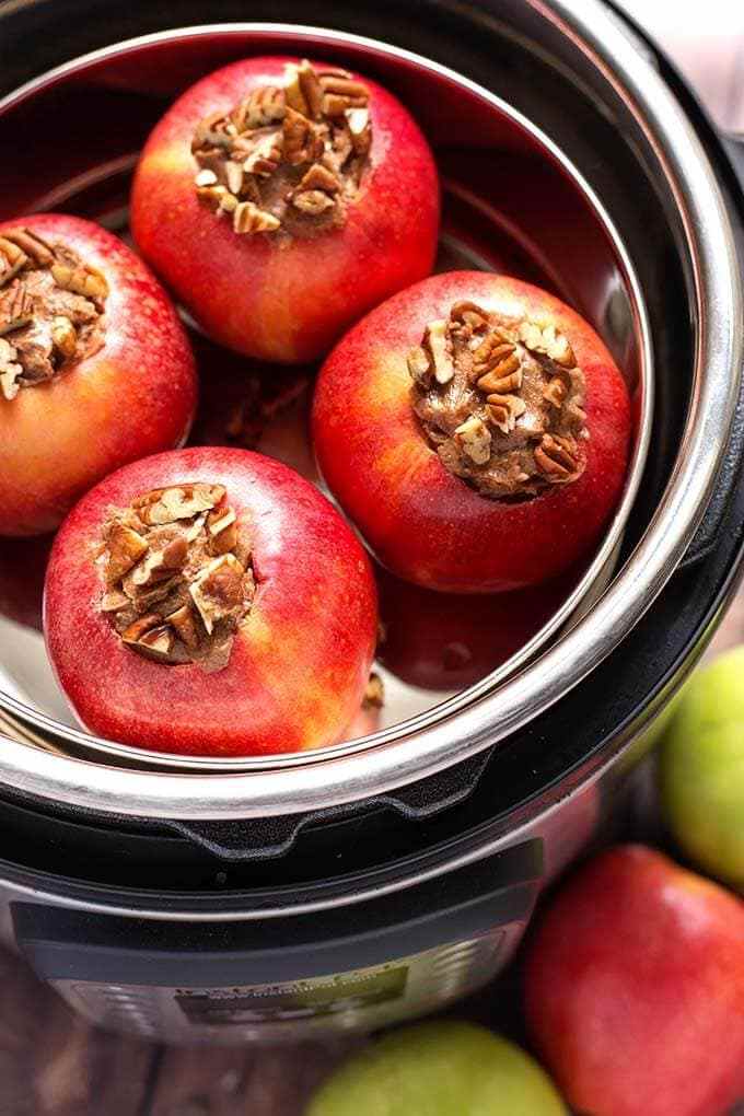 Instant pot baked apples