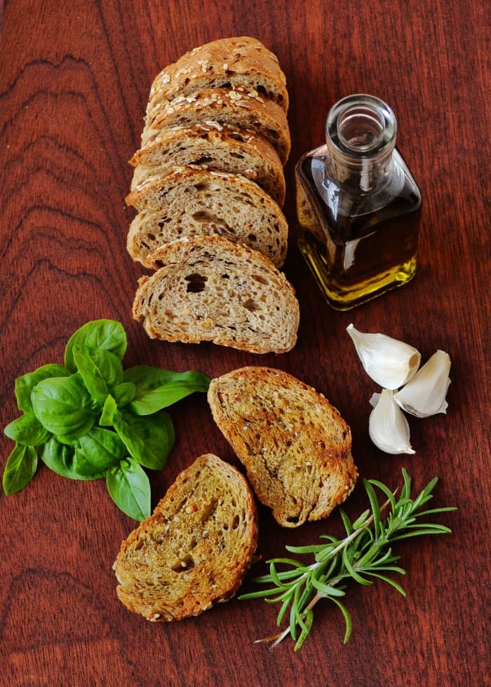 "Essere buono come il pane" translates to "to be as good as bread" and means one is a really good person.