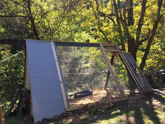 How to Convert a Swing Set Into a Chicken Coop or Duck House PetHelpful