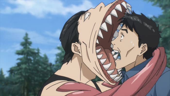 You know how hard it is to find an image from this anime that conveys it's horror aspect that is also suitable for a family-friendly website?