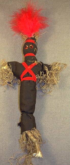 Voodoo practitioners place representations of Papa Legba behind the front door of their home in order to clear their path in many ways and to bring His protection.