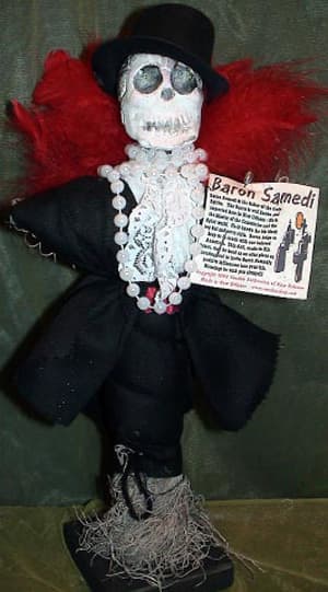 Voodoo practitioners place representations of Papa Legba behind the front door of their home in order to clear their path in many ways and to bring His protection.
