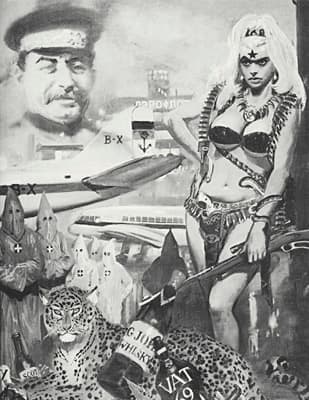 She knew how to count! This is a 1960s Era Russian underground comic that was later revived in the 1980s for a short time. (public domain photo)