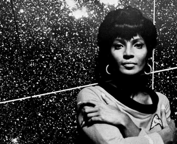 Nichelle Nichols Star Trek 1967. Number One In The Galaxy.