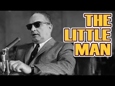 New Orleans crime families and Mafia leaders: Carlos Marcello, known as "The Little Man." He supported Richard M. Nixon in the 1960 election.