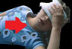 Migraine with cyclic vomiting syndrome. This is not a picture of my son because he is older, however; let me tell you, this is exactly what he looked like every time he had an attack.