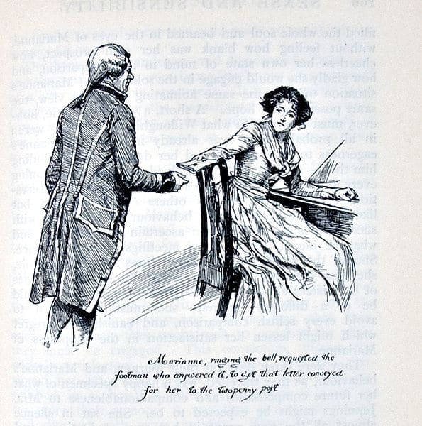 The livery of a footman, worn by Joseph andrews before his dismissal from Lady Booby's service.