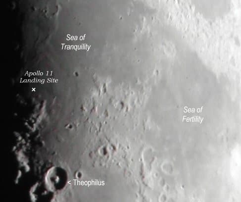 This is the nearest site to Apollo 11 landing site and hence, prime property (Lunar Embassy) does not sell previous or proposed land sites, else Apollo 11 landing site would have been the costliest