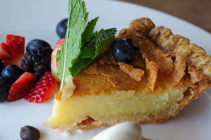 A butter pie from the UK.