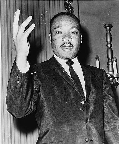 1964 Photo of Dr. Martin Luther King Jr. originally published in World Telegram & Sun newspaper & now in Library of Congress