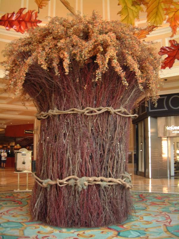 The fall equinox marks the end of the seasonal harvest of grains and other grass crops.