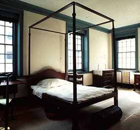 Home of Jacob Graff Jr., where Thomas Jefferson rented two rooms in which to draft the Declaration (NPS.gov public domain)