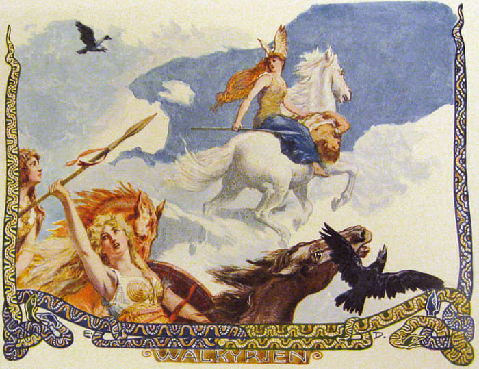 The Valkyries ride