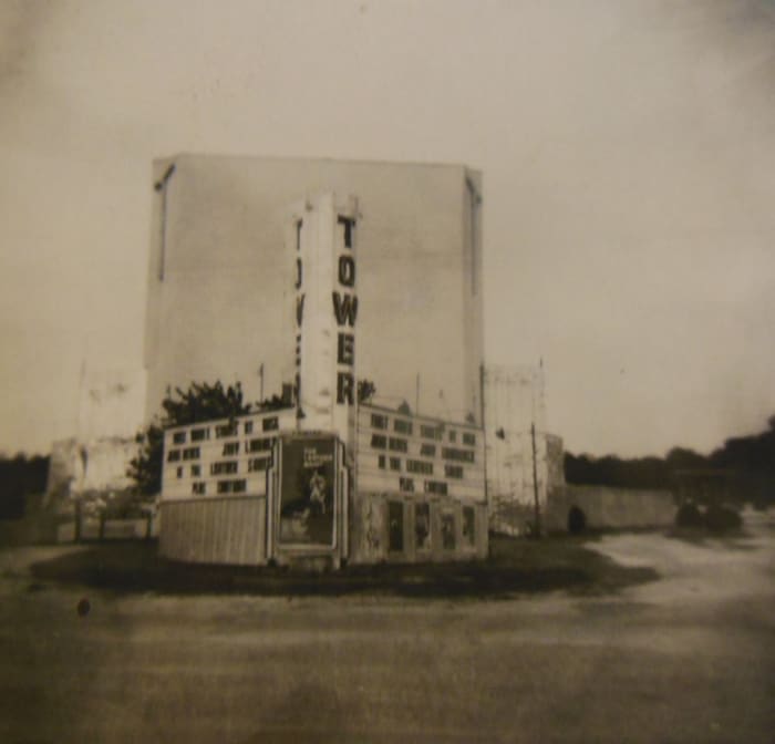 History of the The Tower Drive In Movie Theater in Poteau, Oklahoma