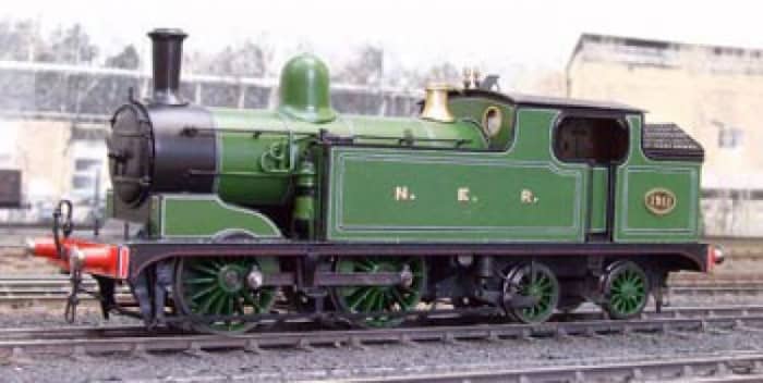 Believe it or not this is a model. The livery is just one of several options available. Lettering varied over the decade of building the 110 strong class