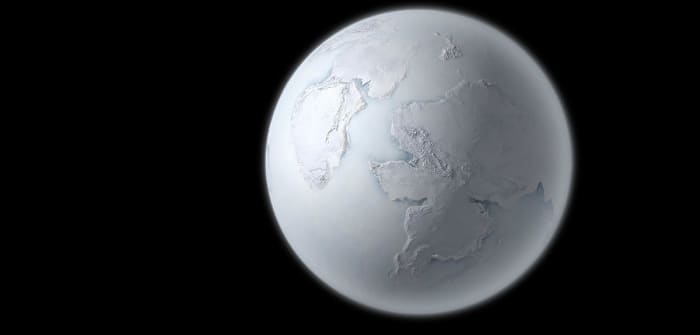 Several Times In The Past, Earth Was a Giant Snowball Covered or Nearly Covered In Ice & Snow.