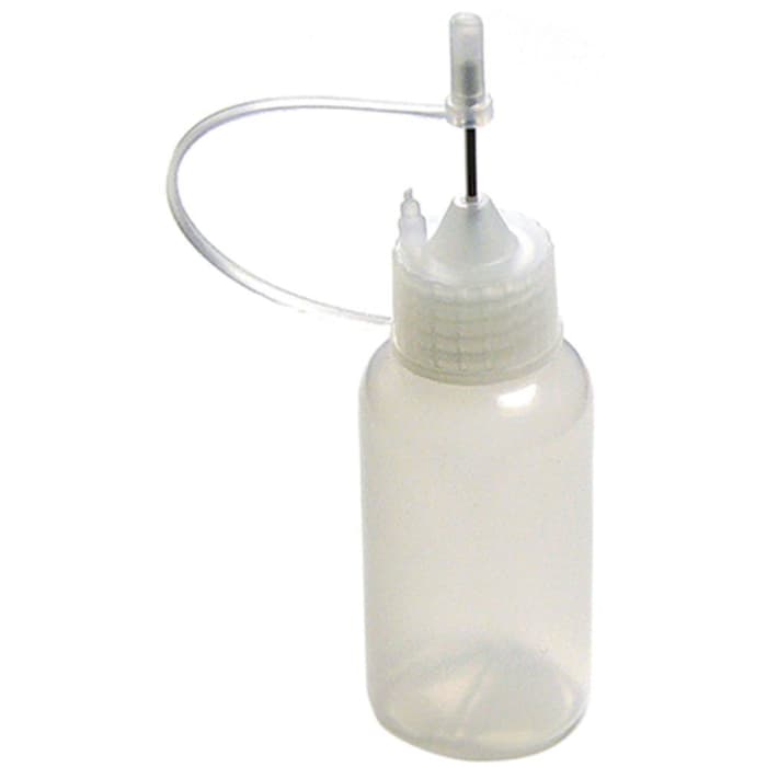 You can purchase precision glue tip bottles and load your favorite glues, They are inexpensive, but make your quilling experience faster and easier.