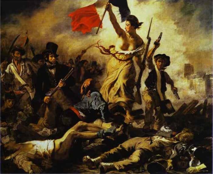 Delacroix's "Liberty Leading the People" captured the spirit of an age when the shackles of slavery were struck off one by one around the world.