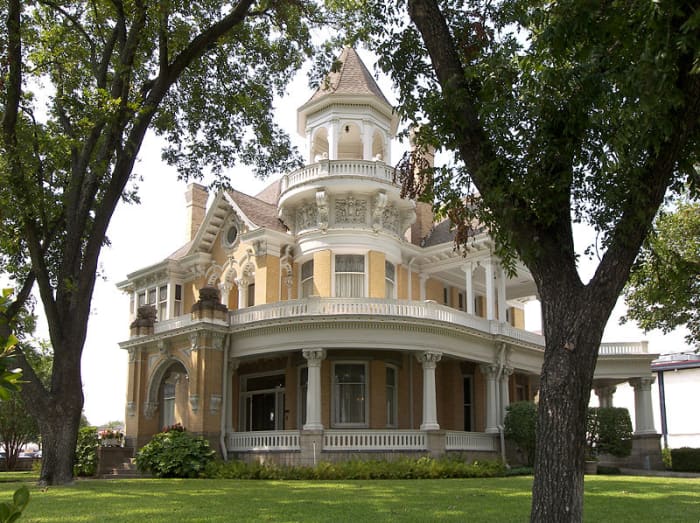 Image by Larry D. Moore, used under a Creative Commons ShareAlike License--The Beautiful Madison Cooper House, now where the Cooper Foundation resides in Waco, Texas