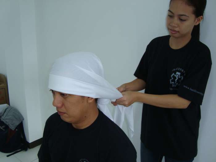 How To Apply A Head Scalp Bandage HubPages