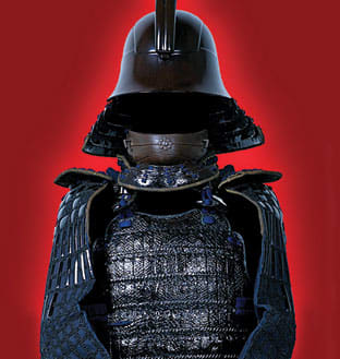 The handmade armor had metal plates woven into it in an effort to minimise damage to the warrior. But a musket ball would pass right through it.
