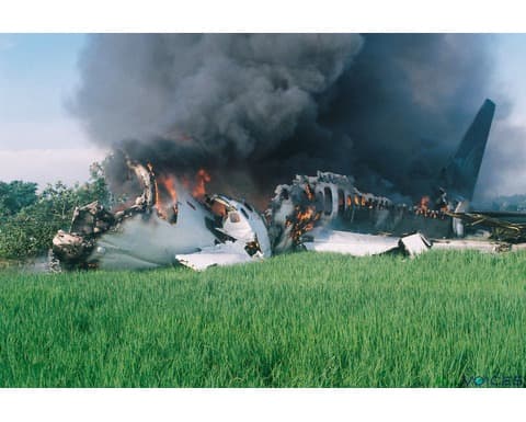 United Airlines Flight 232 crash landed in Sioux City, Iowa, U.S.. 111 of those on board were killed - but the actions of the crew helped save the other 185 flying on the DC-10