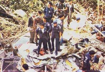 Lauda Air Flight 004 crashed into the jungles of Thailand after the No. 1 thrust reverser inadvertently deployed while the aircraft was at 31,000 feet causing the plane to plunge to the ground.