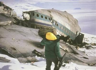 Started out as an Antarctic sightseeing tour, ended in disaster, when this Air New Zealand DC-10 crashed into Mt