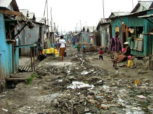Slums In south Africa: Despite "Affirmative Action", many people still live in slums.. A concept lifted from American colloquialism..