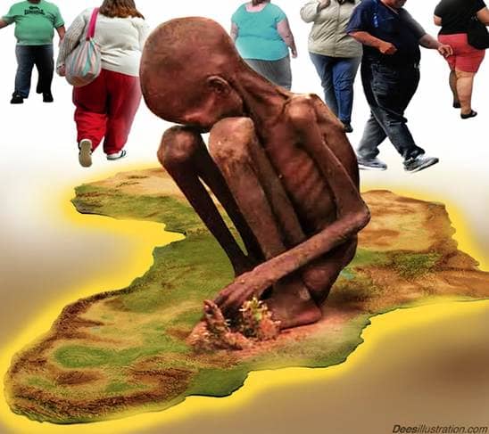Many Black nations suffer from constant diseases outbreaks, need emergency food reliefs, suffer civil strife, genocide, chronic corruption, nonexistence infrastructure, constitution breaches, state failures; they suffered slavery, colonialism, neocol