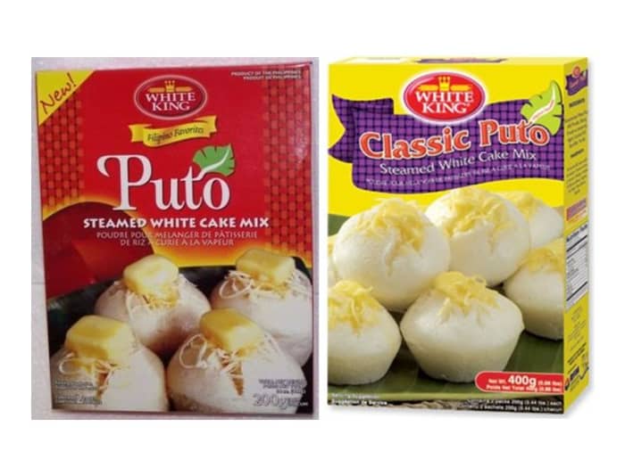 You will also find instant puto in a box in the supermarket shelves and exported and sold in many Asian Filipino stores overseas.