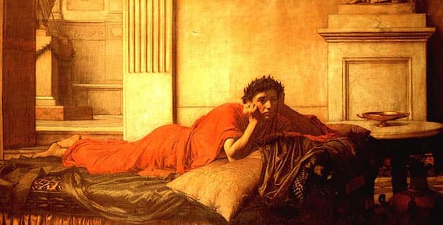 Emperor Nero felt so remorseful over murdering his wife that he burned a year's worth of cinnamon on her funeral pyre.