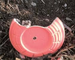 Clay pigeons have lead, copper, nickle and other poisonous heavy metals that can cause liver and kidney failure in your dog if ingested.