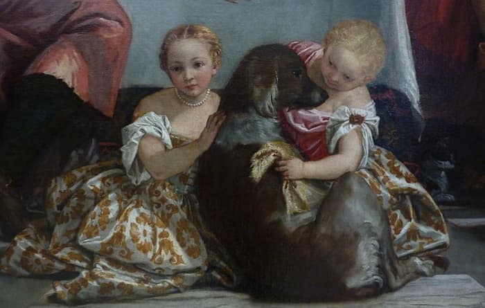 Detail from Les Pelerins d'Emmaus by Paolo Veronese, painted in the 16th century. Image courtesy Wiki Commons.