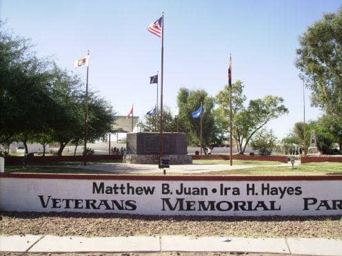Matthew B Juan - Ira Hayes Veterans Memorial Park in Sacaton, Arizona