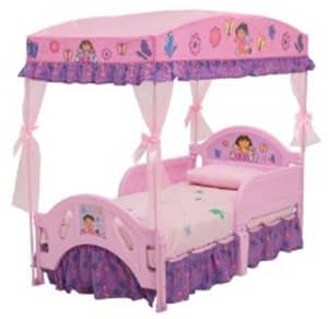 Dora Bed and Bedding - Little Girl Dora Canopy Toddler Bed - HubPages