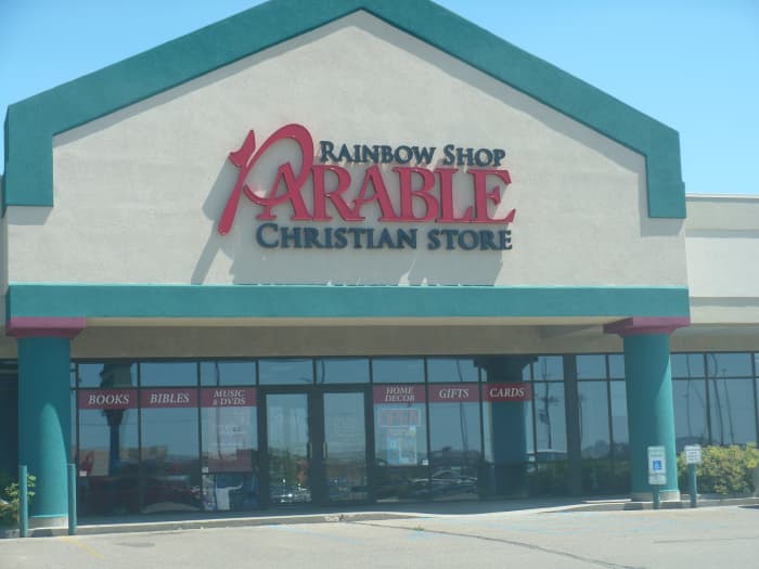 Parable Christian Stores like the Rainbow Shop in Bismarck, ND are places that Christian authors would hope to see their book being sold.